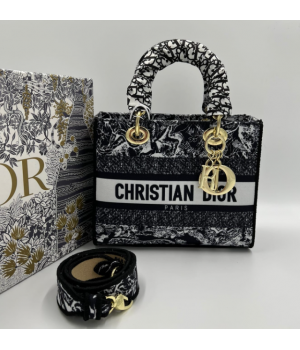 Сумка Christian Dior Lady Tiger Black