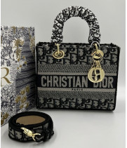 Сумка Christian Dior Lady черная