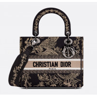 Сумка Christian Dior LADY D-LITE черная 