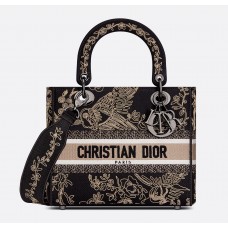 Сумка Christian Dior LADY D-LITE черная 