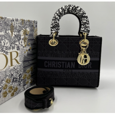 Сумка Christian Dior Lady Graphic Black