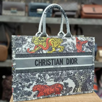 Женская сумка Christian Dior Book Tote Toile De Jouy мульти
