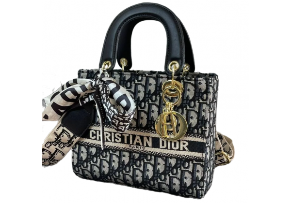 Сумка Christian Dior Lady черная