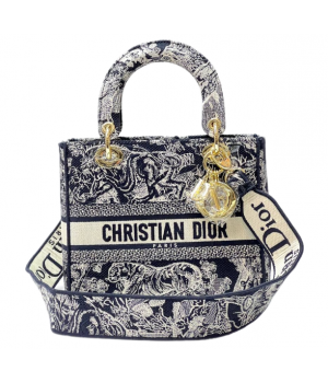 Сумка Christian Dior Lady Tiger Black