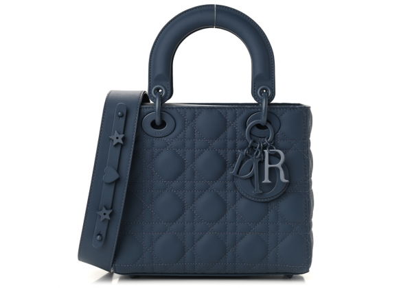 Сумка Lady Dior Small Navy Blue