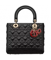 Сумка Dior Lady Dioramour черная