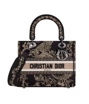 Сумка Christian Dior LADY D-LITE черная 