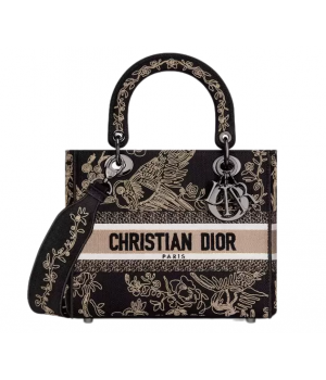Сумка Christian Dior LADY D-LITE черная 