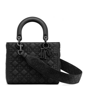 Christian Dior сумка женская Lady черная моно