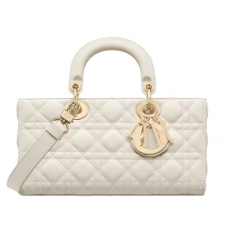 Сумка Dior Lady D-Joy белая