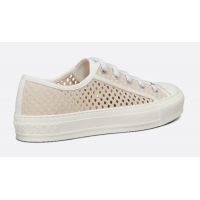 Кеды Walk N Dior Cream Mesh Embroidery