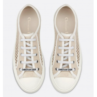 Кеды Walk N Dior Cream Mesh Embroidery