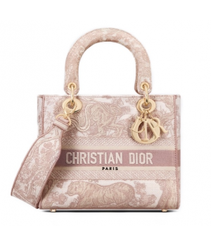Сумка Dior Lady D-lite Light Pink