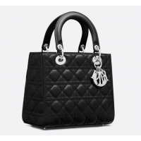 Сумка Christian Dior Lady Mate Black Silver