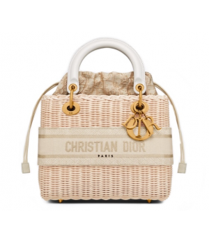 СУМКА LADY DIOR, МОДЕЛЬ СРЕДНЕГО ФОРМАТА