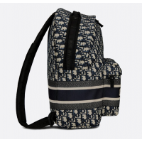 Рюкзак Christian Dior Travel Blue Oblique Technical Jacquard