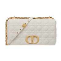 Сумка Christian Dior Caro White Supple Cannage Calfskin