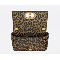 Cумка Christian Dior Caro Mizza Leopard Brown