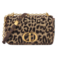 Cумка Christian Dior Caro Mizza Leopard Brown