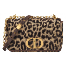 Cумка Christian Dior Caro Mizza Leopard Brown