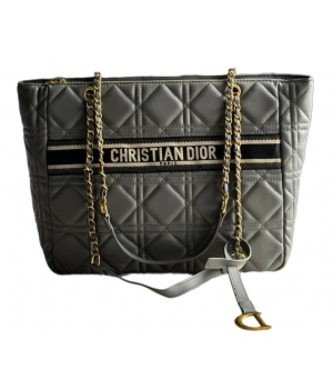 Сумка Christian Dior Shopping Bag серая