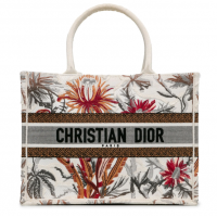 Сумка Dior Book Tote Toile de Jouy Tropicalia