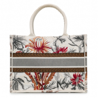 Сумка Dior Book Tote Toile de Jouy Tropicalia