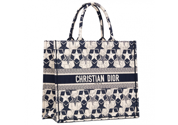 Сумка Christian Dior Book Tote Etoile Blue Star