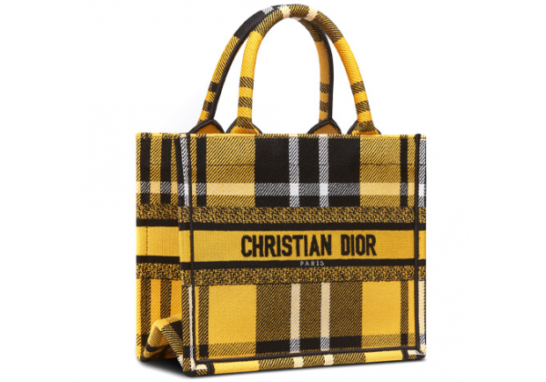 Сумка Dior Book tote в клетку