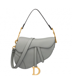 Сумка Christian Dior Saddle Grey Gold