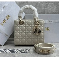 Сумка Christian Dior Lady ABCDior Cannage Latte