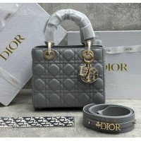 Сумка Christian Dior Lady ABCDior Cannage Stone Gray