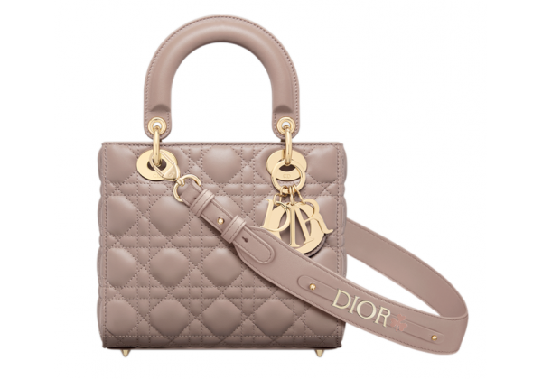 Сумка Christian Dior Lady ABCDior Cannage Warm Taupe