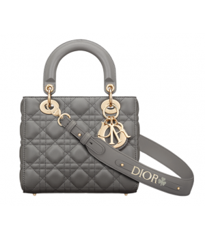 Сумка Christian Dior Lady ABCDior Cannage Stone Gray