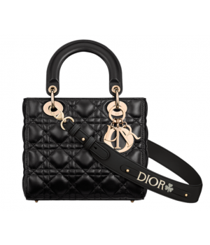 Сумка Christian Dior Lady ABCDior Cannage Black