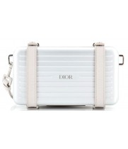 Christian Dior Dior x Rimowa Personal Clutch Aluminum White