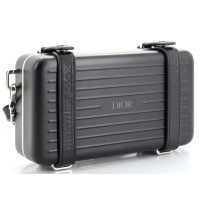 Christian Dior Dior x Rimowa Personal Clutch Aluminum Black