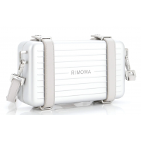 Christian Dior Dior x Rimowa Personal Clutch Aluminum White