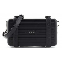 Christian Dior Dior x Rimowa Personal Clutch Aluminum Black