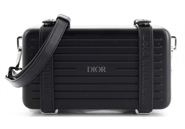 Christian Dior Dior x Rimowa Personal Clutch Aluminum Black