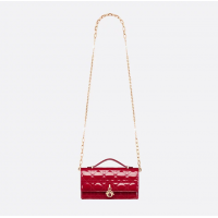 Сумка Christian Dior My Dior Patent Cherry Red