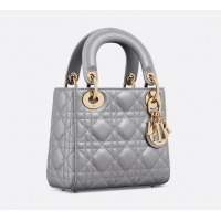 Сумка Christian Dior Lady Cannage Opal Grey