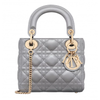 Сумка Christian Dior Lady Cannage Opal Grey