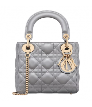 Сумка Christian Dior Lady Cannage Opal Grey