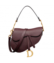 Сумка Dior Saddle Burgunty