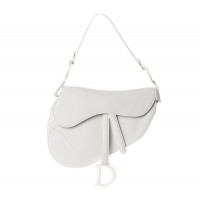 Сумка Christian Dior Saddle Mono White