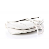 Сумка Christian Dior Saddle Mono White