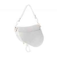 Сумка Christian Dior Saddle Mono White