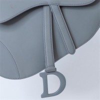 Сумка Christian Dior Saddle Mono Grey Blue