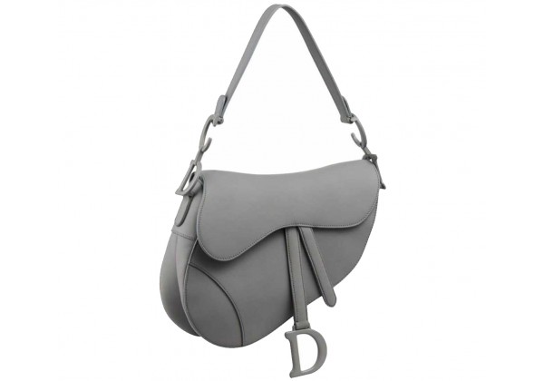 Сумка Christian Dior Saddle Mono Grey